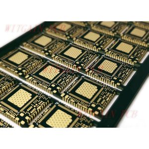 China KB6165 Material Half Hole PCB Circuit Card Assemblies 4 Layer 1.0 MM factory