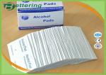 First Aid Medical Sterile Alcohol Prep Pads / Alcohol Prep Swabs Non Woven