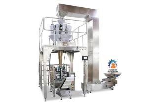 China Coffee bean / Ground coffee / Roast coffee bean Multihead Weigher Automatic Packing Machine with valve factory