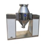 Stainless Steel Double Cone Mixer , Chemical Dry Powder Mixer Food Powder And