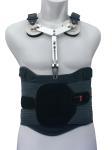 XXL Back Spine Brace Thoracic Lumbo Sacral Orthosis Support Corset Posture