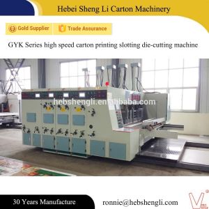 Computerized 380V Corrugated Box Die Cutting Machine With High Efficiency
