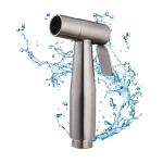 Plastic Bathroom Toilet Spray Gun Set With Woman Washer Nozzle And Companion