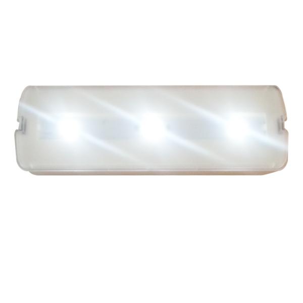 China Rechargeable LED Emergency Lamp 3W 6500K Ni-CD Battery IP20 factory