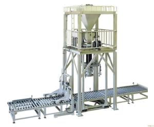China Cement Fertilizer Jumbo Bag Filling System Loading Powder Sack Filling Machine factory