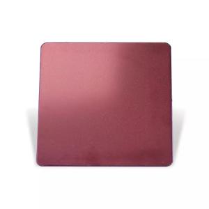 China ISO9001 304 Gold Bead Blasted Stainless Steel Sheet Rustproof For Decoration factory