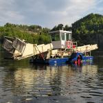 Aquatic Plant Harvester For River maintenance