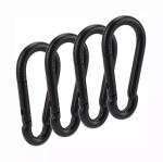 Precision Casting Technology Stainless Steel Snap Hook with Black Zinc Plated