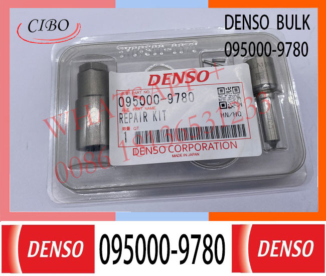 095000-9780 Diesel Fule Injector Repair Kit 095000-7711 23670-51030 For Denso Injector