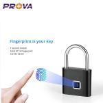 Smart Zinc Alloy Fingerprint Scanner Padlock For Personal Belongs Safety