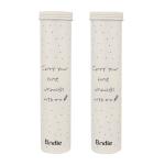 Thermal Transfer Tea Candy 30ml Aluminum Jar Long Round Tin Cans