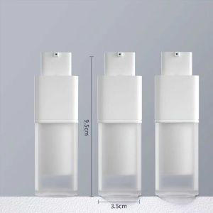 30ml 50ml Plastic PP Square Airless Bottle with Pump