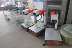Desktop Mini Fiber Laser Nameplate Marking Machine 20W 30W With Rotary Axis
