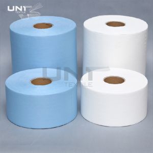 China Polyester Viscose Spunlace Nonwoven Fabric For Wet Wipe factory