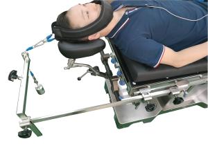China 304v Stainless Steel Cervical Traction Kit Surgical Head Clamp factory
