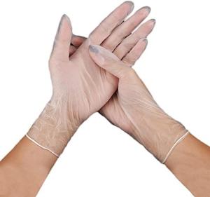 China Protective Single Use Disposable PVC Gloves With No Leaking Water / Air factory
