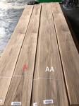 Natural veneer clear texture mountain pattern black walnut veneer for Interior