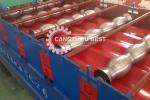 Glazed Steel Colored Roof Tile Roll Forming Machine PPGI