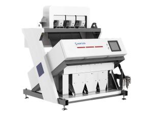 China 3 Chutes Rice Color Sorting Machine Intelligent Recognition factory