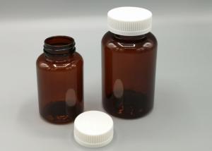 China Broken Proof 250ml Recycle Pill Bottles , Pet Plastic Bottles For The Ill factory