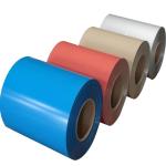 Bending Tolerance ±1% 0.12mm PPGI Color Coated Galvanized Steel Sheet in Coil