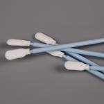 Double Layered Industrial Computer Cleaning Wipes Cleanroom Polyester Swabs For