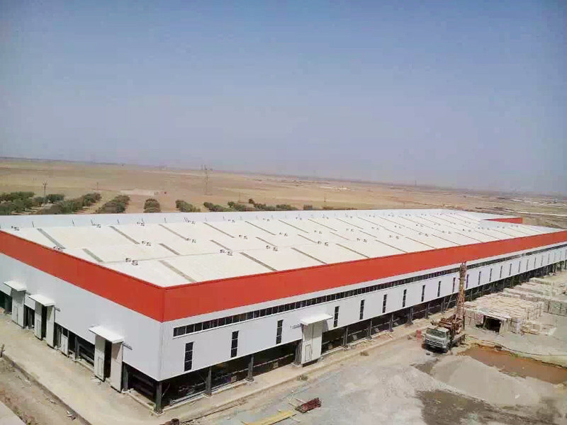 Prefabricated Steel Structure Building Construction Metal Prefab Warehouse Industrial Buildings