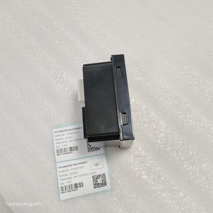 Hyunsang Excavator Electrical Parts Air Conditioning Control Panel For EC210
