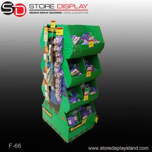China Pallet trays corrugated floor display stand factory