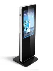 China Interactive Digital Signage Kiosk , Black Color Vertical Digital Signage factory