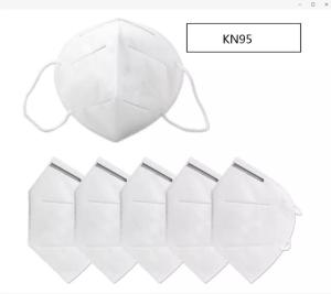 China 5 Layer Medical Grade Face Mask , Medical Respirator Mask Latex Free factory