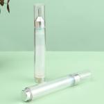 Plastic Syringe Airless Bottle 10ml 15ml Empty Airless Cosmetic Serum Pump