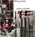 Hand Cream 2000BPH Aluminum Tube Filling Sealing Machine 380V