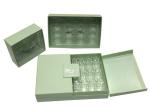 Personalised Black Cardboard Gift Boxes Handmade Magnetic Cardboard Box