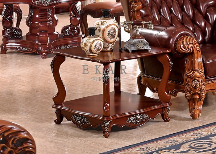 Wooden french coffee table for living room