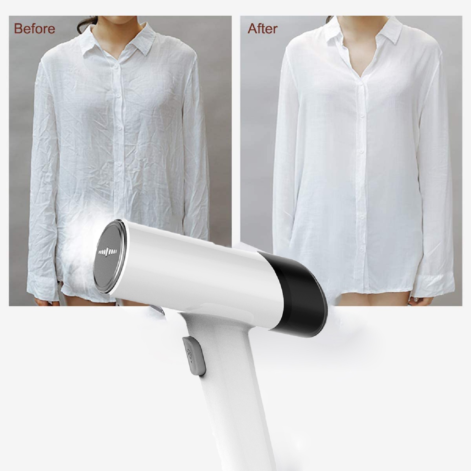 Home Goods Wrinkle Remover App-Controlled Plastic Injection Color Fast Heat Pump Steam