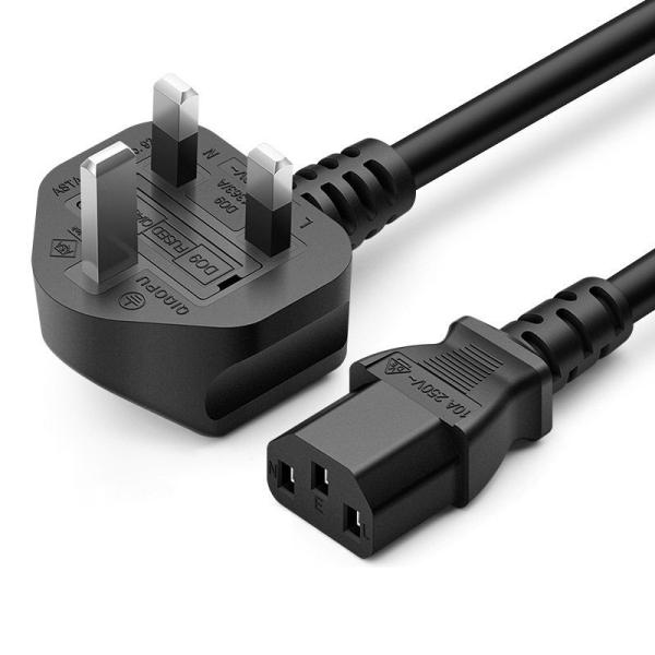 China 1m - 15m Computer Desktop Accessories 10A 250V AC Extension Power Cord factory