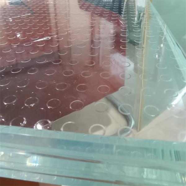 Frameless Frosted Anti Slip Tempered Laminated Glass Panels Stair Step Glass