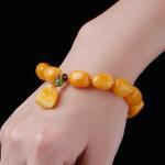 Jewellery Beeswax Amber Blood Pearl Bracelet Trend New Design Amber Stone
