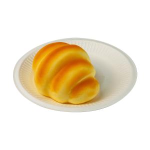 China Sugarcane Bagasse Pulp Disposable Party Plates , Bamboo Compostable Plates factory