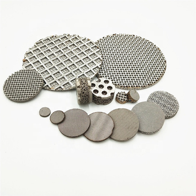 Corrosion Resistant Sintered Wire Mesh Screen Stainless Steel Made