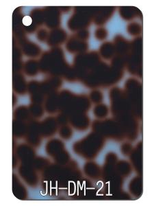 China 3-15mm Thick Tortoise Shell Acrylic Sheet For Handbag Earing factory