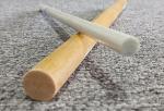 High Strength FRP Solid Bar Fiberglass Rods Pultruded Profiles Fence Post Tent