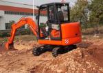Crawler Heavy Equipment Excavator 2920mm Max Dumping Height 1865mm Min Swing