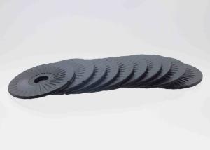 China KR-P0164 PP PE Black Plastic Washers 3mm Thickness 0.43 Inch Hole ID 1.88 Inch OD factory