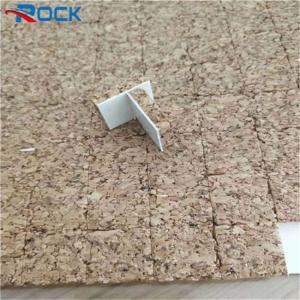 China Square Sticky Cork Pads Roll For Glass Storage And Transportation factory