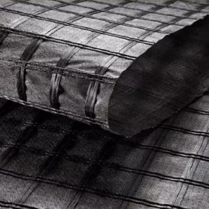 China Stitch Reinforced 50gsm Fiberglass Geogrid Fabric Pet 50 50 factory