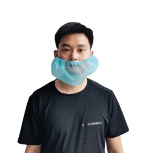 China Disposable Nonwoven Beard Cover ISO CE Certified Eco-Friendly factory