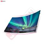 55inch Custom full color curved screen thin flexible advertising display LED