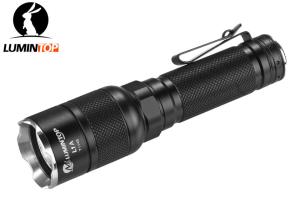 China Attacking Head Cree LED Tactical Flashlight , LED Lumintop L1a Flashlight factory